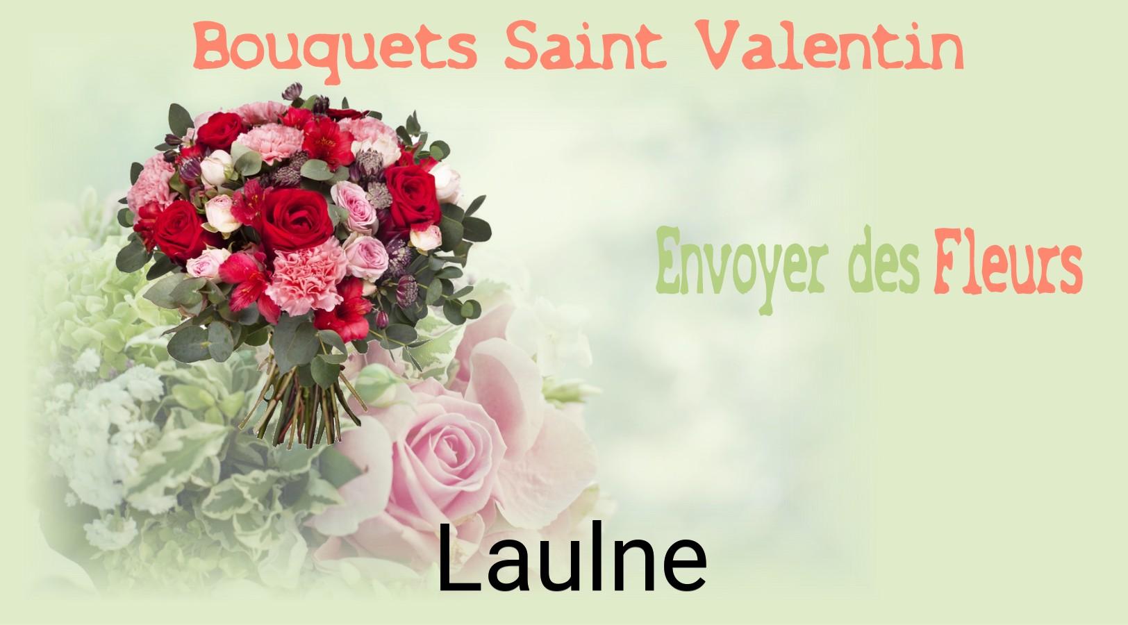 Roses de Saint-Valentin livrées à Laulne